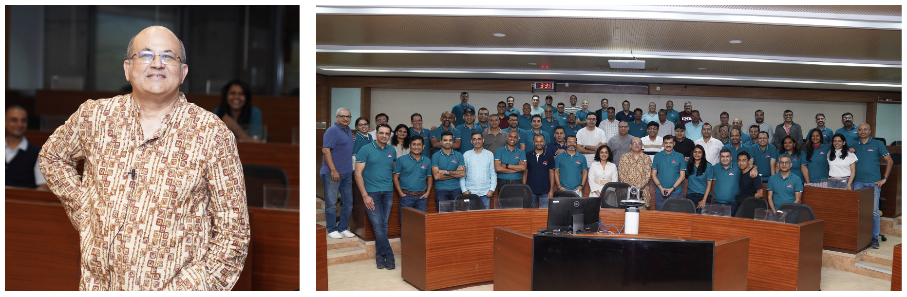 The Class of PGP 2004 celebrated their 20-year reunion, on campus, on 21st December 2024.